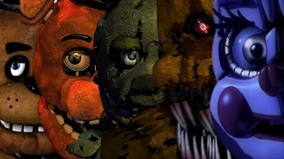 Five Nights At Freddy's 1 2 3 4 & Sister Location All Jumpscares | All FNAF Series Jumpscares