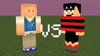 Dennis The Menace VS Jimmy Hopkins (Minecraft Animation)