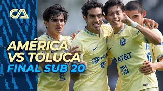 🔴 -  EN VIVO - 🦅  Gran Final Vuelta | América Vs Toluca - Sub20