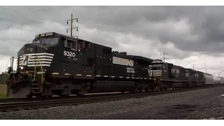 NS Westbound Mixed Fright Train Through Annville PA
