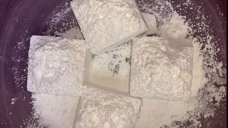 Fresh Gym Chalk with Cornstarch | 🚨 | ASMR | SQUEAK ALERT 🚨 | Satisfying | Sleep |