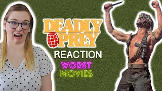 DEADLY PREY (1987) REACTION VIDEO! FIRST TIME WATCHING!