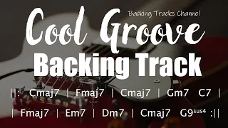 Smooth Backing Track For Guitar - Slow Beat & Cool Groove in C Major - 70 BPM