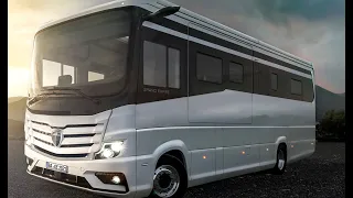 Largest motorhomes made Germany: Morelo Grand Empire motorhome Mercedes Actros 2021.Class motorhome.