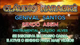 karaoke sendo assim - Genival Santos