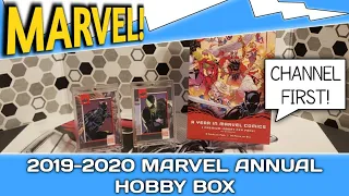 2019-2020 Marvel Annual Hobby Box - Loaded with Parallels and Inserts!
