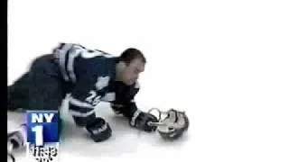 Scott Stevens Hits Tie Domi