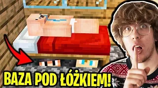 Jak Długo Mogę Żyć POD ŁÓŻKIEM Widza Zanim Zauważy? - Minecraft Extreme !