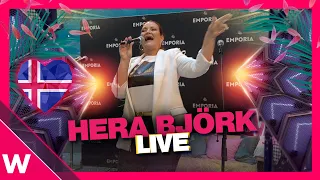 🇮🇸 Hera Björk "Je Ne Sais Quoi" (Iceland Eurovision 2024) | LIVE at Emporia Lounge in Malmö