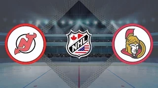 Обзор матча Нью-Джерси - Оттава / DEVILS VS SENATORS DECEMBER 17, 2016 HIGHLIGHTS