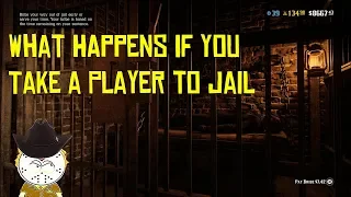 Red Dead Online What Happens If You Capture A Wanted Player And Take Them To Jail