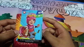 BOBOIBOY GALAXY CARD PEK BEYOND!!!