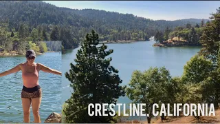 HIKE WITH ME AT LAKE GREGORY REGIONAL PARK/CRESTLINE, CALIFORNIA🇺🇸