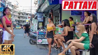 [4K] Pattaya Soi Buakhao Scenes | September 2022 Thailand