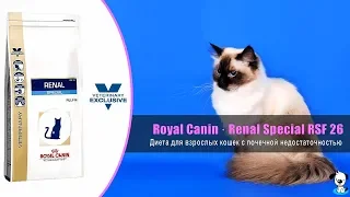 Диета для взрослых кошек с хронической почечной недостаточностью · Royal Canin Renal Special RSF 26