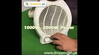 Electric Heater | 2000W Fan Heater by Shoppingjin.pk