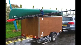 Canoe Sailing Sleeping Trailer