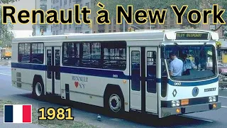 MTA GLOBAL BUS SEARCH: 1981 NYC Test of French Renault PR100 Bus [History of Buses]