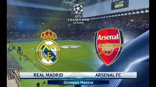 PES 2018 | Real Madrid vs Arsenal | UEFA Champions League | Gameplay PC
