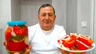 ПОМИДОРЫ - БЫСТРОГО МАРИНОВАНИЯ Так Вкусно, Что Съедается Все! Весь Секрет в Маринаде!