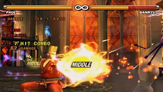 In Tekken 5, Paul Combos required more EXECUTION than MISHIMAS..!!