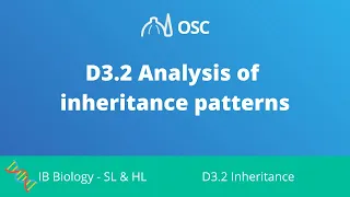 D3.2 Analysis of Inheritance Patterns [IB Biology SL/HL]