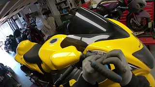 Hayabusa 2008 How to remove the fairings | CSB Workshop Vlog