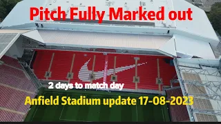 Anfield Stadium Liverpool FC Update 17-08-2023