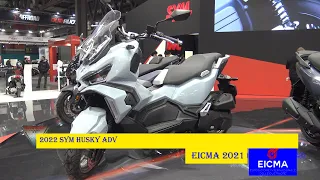 2022 SYM Husky ADV Motorcycle Walkaround Eicma 2021