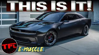 BREAKING: The ELECTRIC Dodge Charger Daytona SRT Promises More Power & Speed Than a Hellcat!