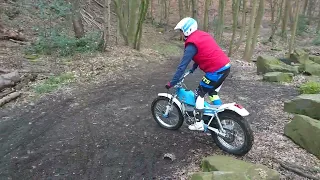 Bultaco sherpa classic trial