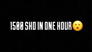 1500 SHD in 1 hour in Tom Clancy's The Division 2