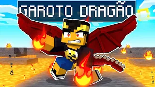 JOGANDO como um GAROTO DRAGÃO no Minecraft