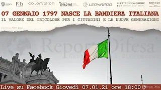 7 GENNAIO 1797, NASCE LA BANDIERA ITALIANA.