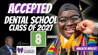 PreDental Student ACCEPTED to 8 Dental Schools with a 30 DAT score | 2023