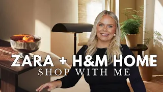 H&M  HOME+ ZARA HOME Decor Shop With Me | H&M Home Decor | Spring Decor 2024 | Home Decor Haul 2024