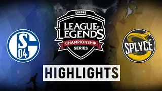 S04 vs. SPY - EU LCS Week 2 Day 2 Match Highlights (Spring 2018)