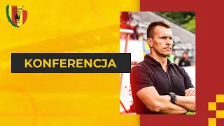 Konferencja prasowa po meczu Miedź Legnica - Korona Kielce