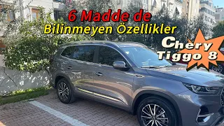 Chery Tiggo 8 Pro Bilinmeyen Özellikler