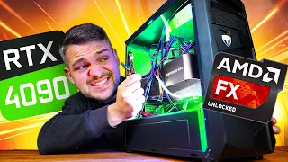 Der schlechteste PC aller Zeiten mit RTX 4090!! #GamingSchrott