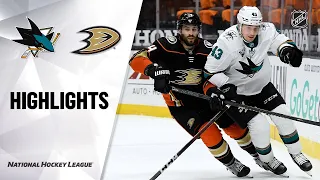 Sharks @ Ducks 3/13/21 | NHL Highlights