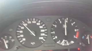 BMW E39 530iA acceleration 100-200