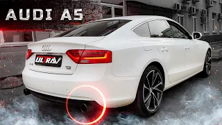 ШИКАРНЫЙ ВЫХЛОП на VAG 2 литра TURBO🔉 Тюнинг ЗВУКА Audi A5