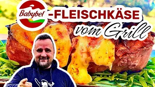 Meine Freunde wollen das jeden Tag essen. BABYBEL Fleischkäse vom Grill — Klaus grillt