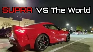 MKV Toyota Supra VS The World! CTS-V's, Mustangs, Camaros, & MORE!