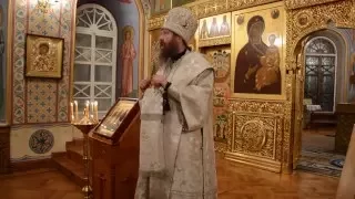 Проповедь митрополита Ростислава на Новый год