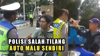 KEBANGETAN INI MAH..Aksi Polisi Salah Tilang Berujung Copot Jabatan