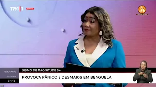 Em análise - Sismo de Magnitude 5,4 "Francisco Canhanga"