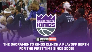 Sacramento Kings clinch a playoff birth for the first time in 16 Years!!!