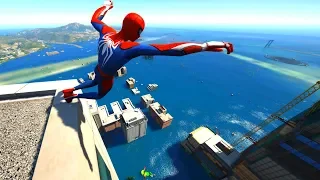 GTA 5 Water Ragdolls Spiderman 4k Compilation ep.4 (GTA 5, Euphoria Physics, Fails, Funny Moments)